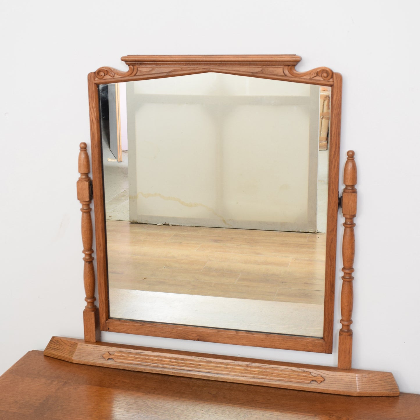 Restored Oak Dressing Table