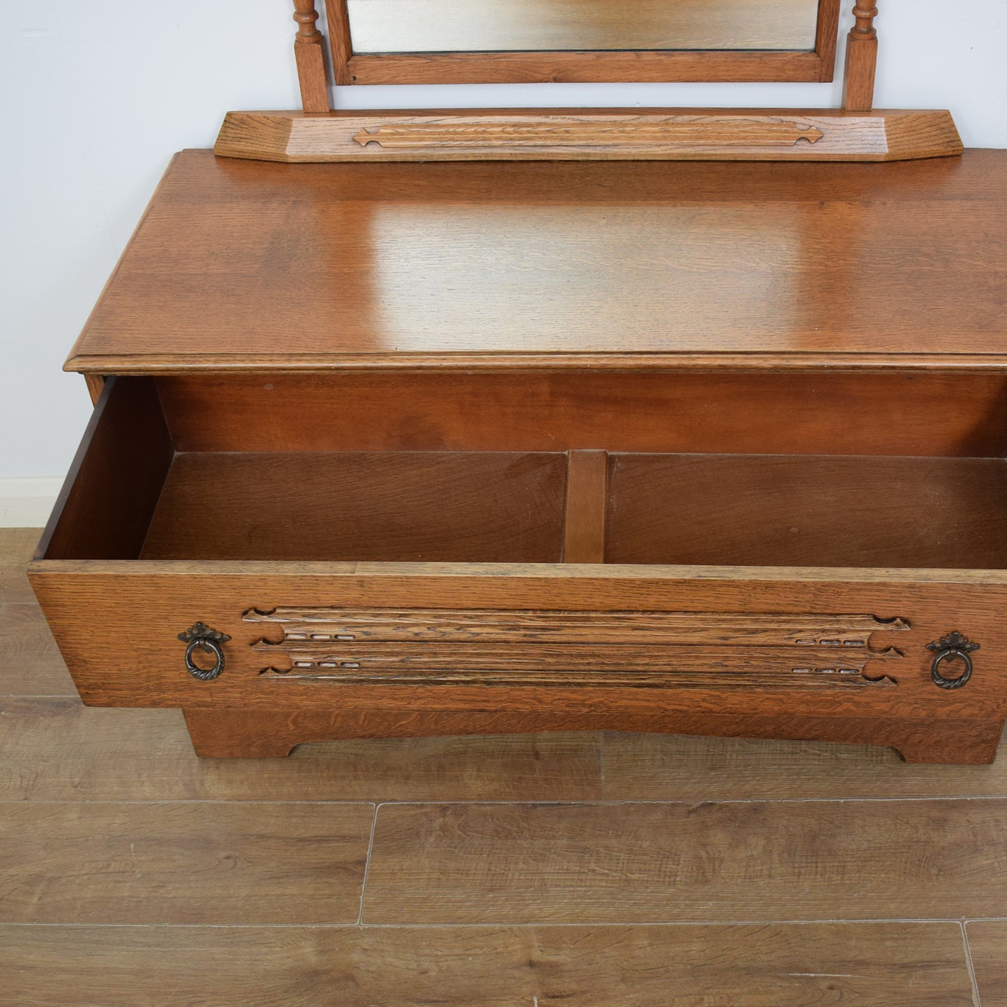Restored Oak Dressing Table