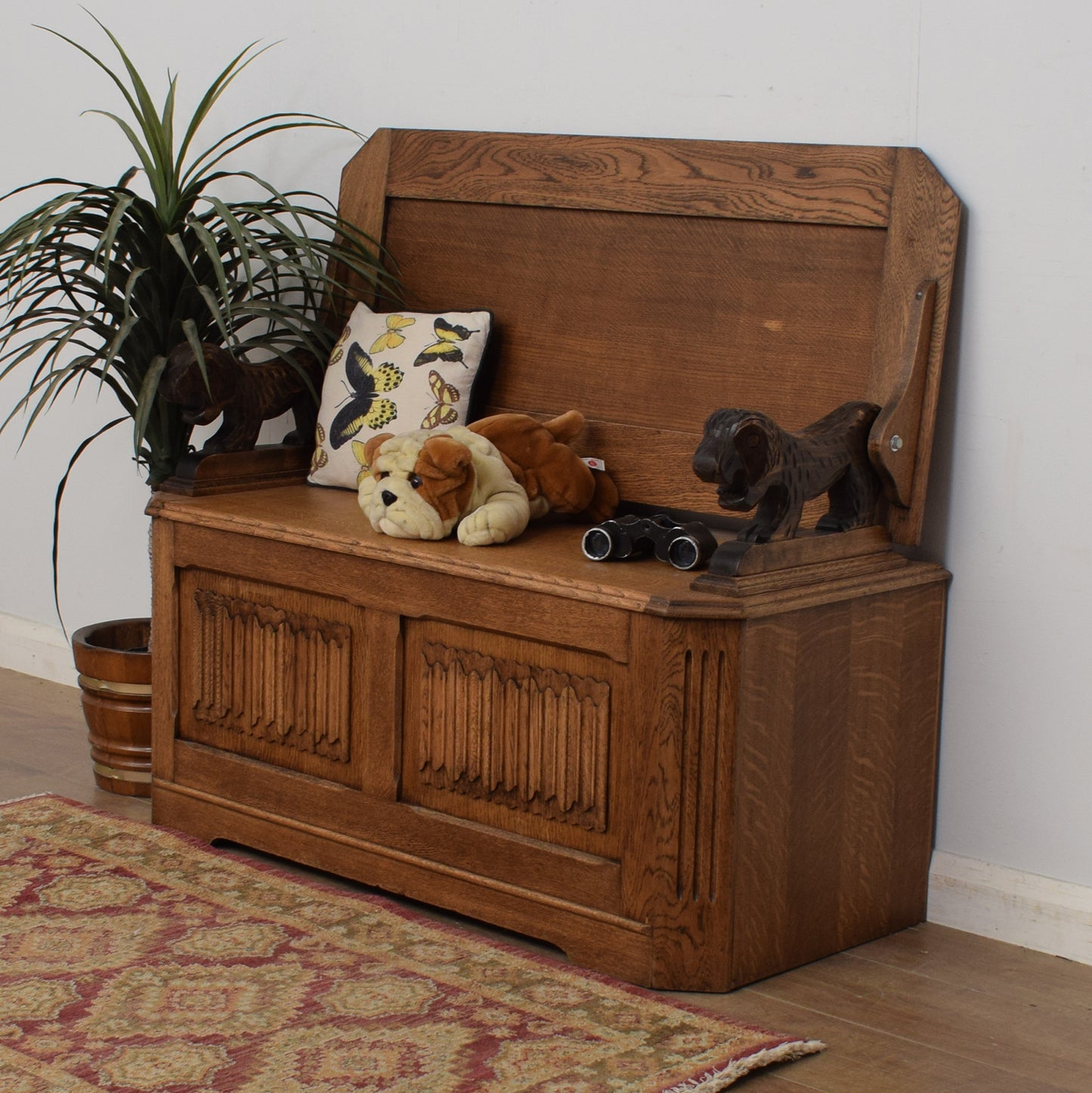 Restored Monks Bench