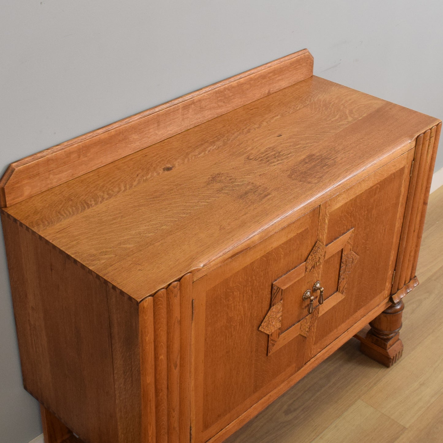 Oak Art-Deco Style Sideboard