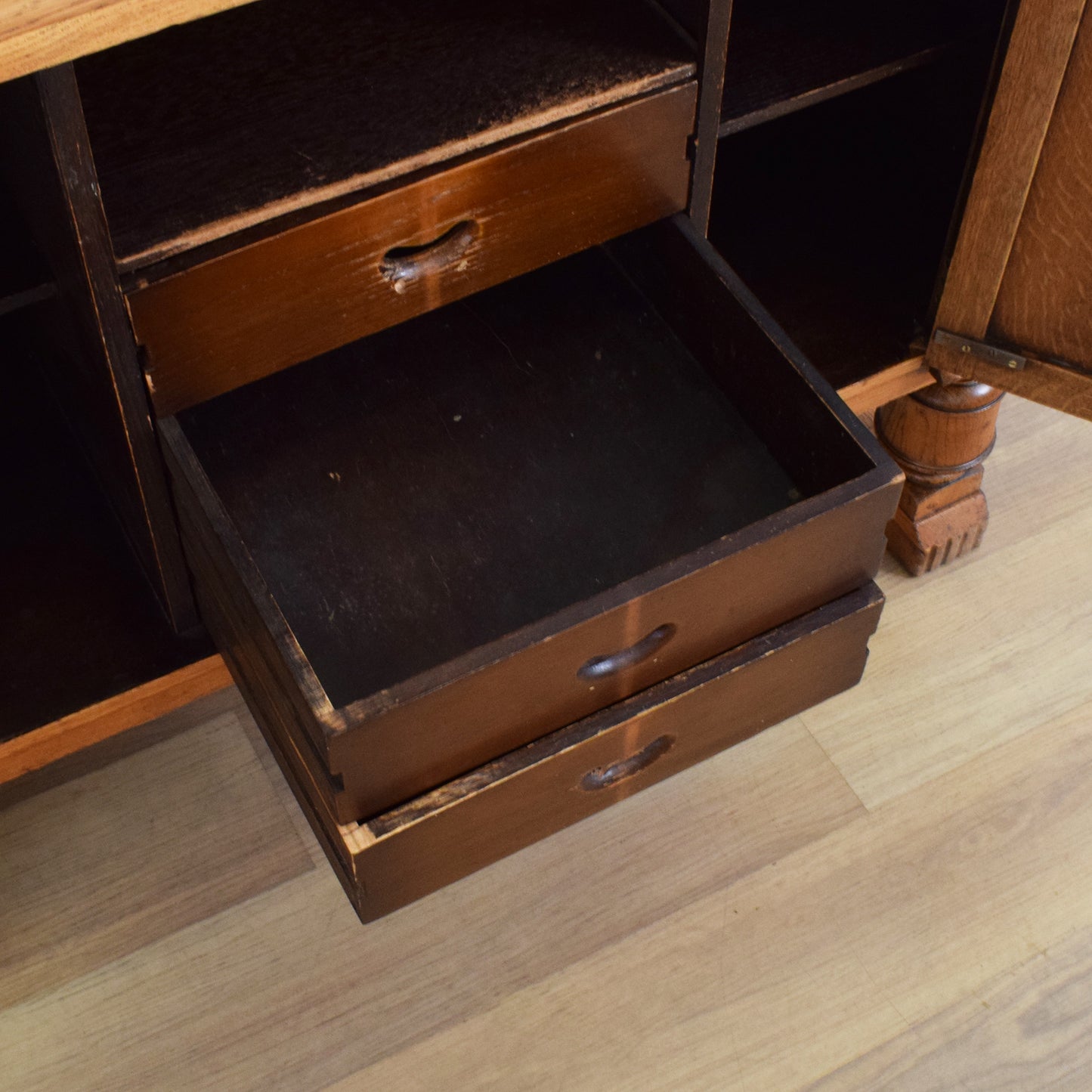 Oak Art-Deco Style Sideboard