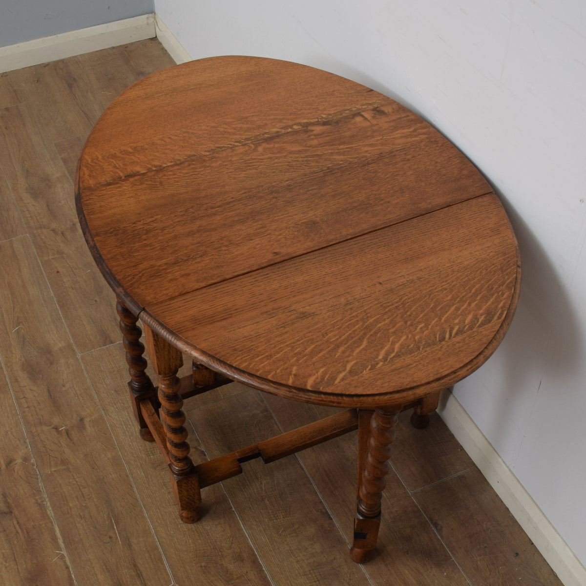 Barley Twist Drop Leaf Table