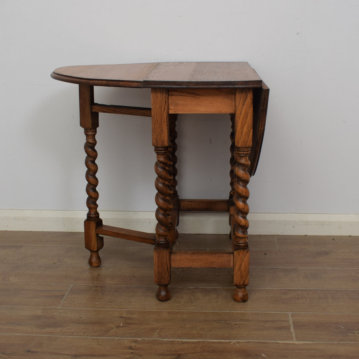 Barley Twist Drop Leaf Table