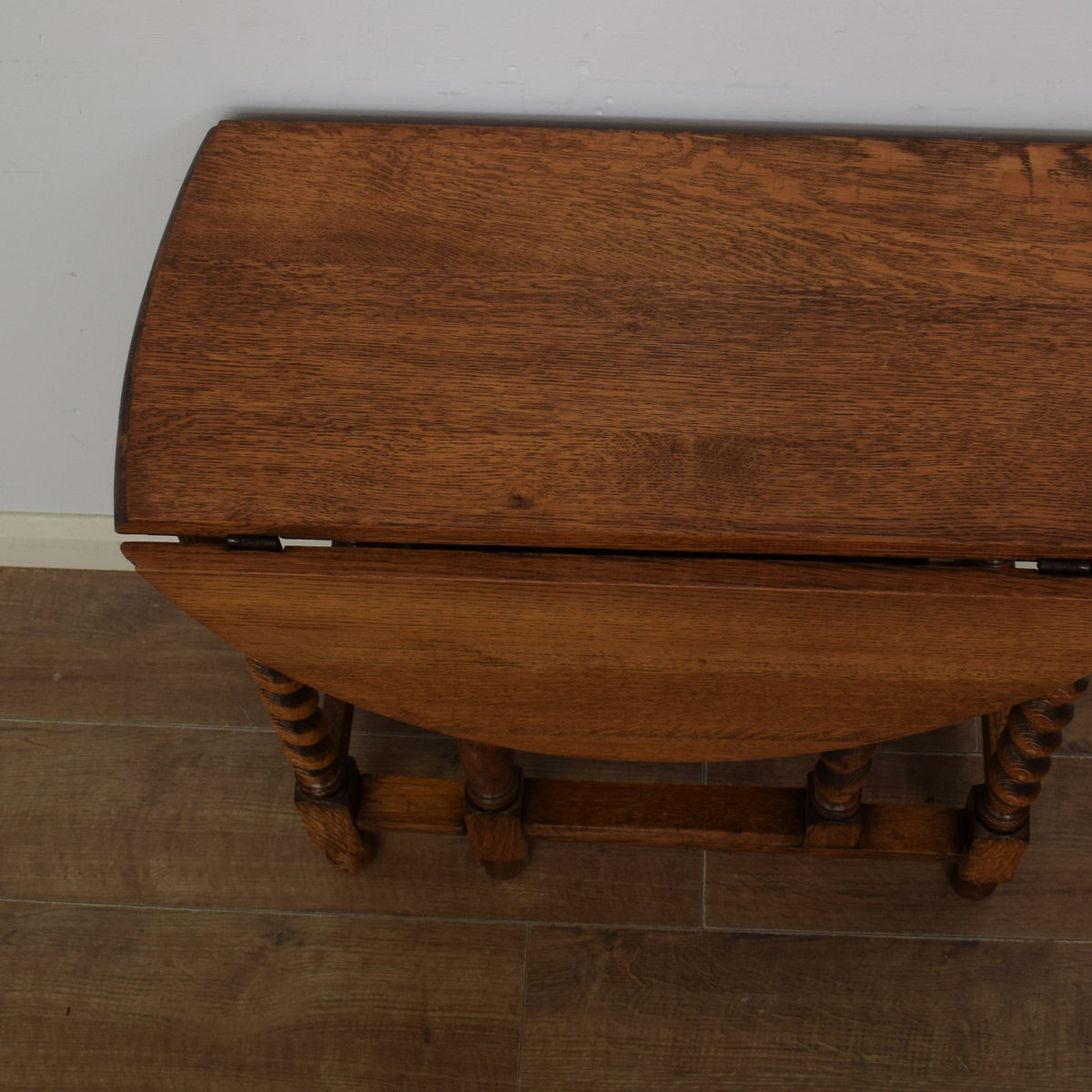 Barley Twist Drop Leaf Table