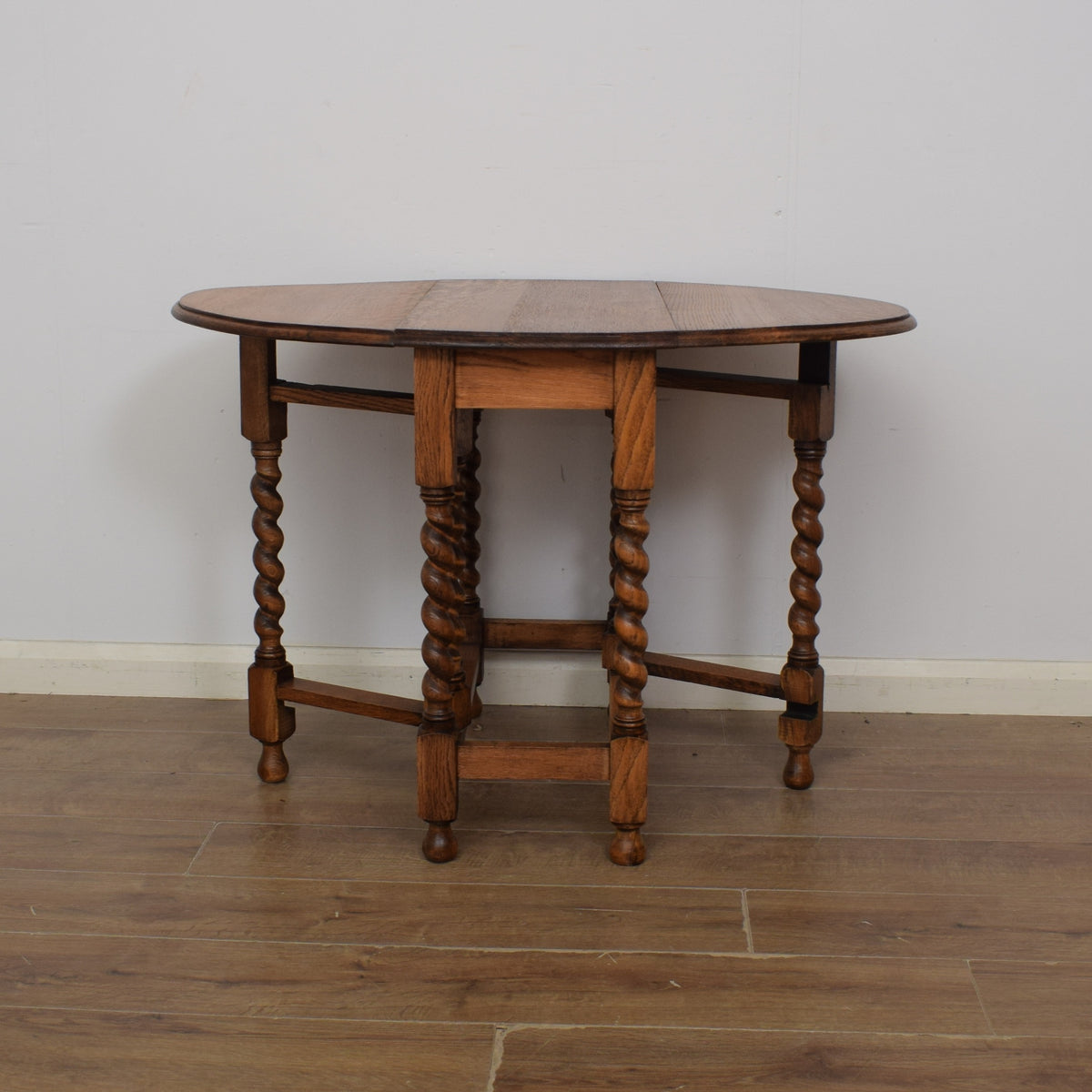Barley Twist Drop Leaf Table