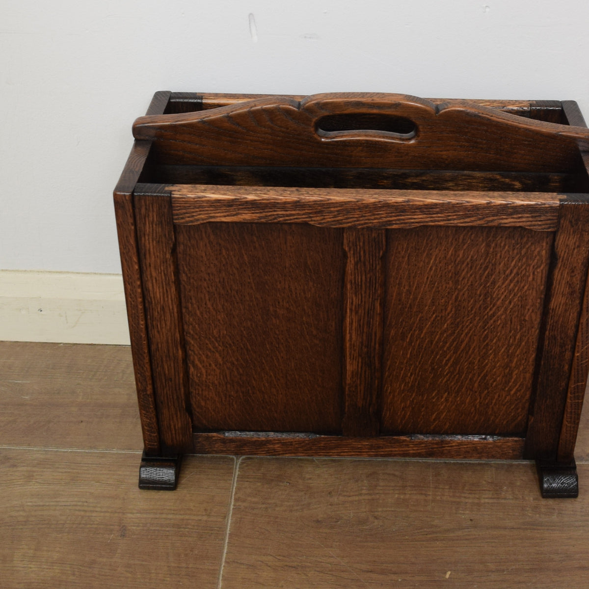 Oak Magazine Rack