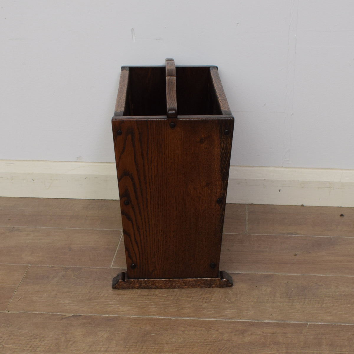 Oak Magazine Rack