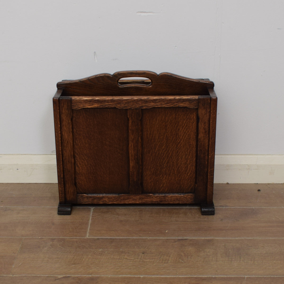 Oak Magazine Rack
