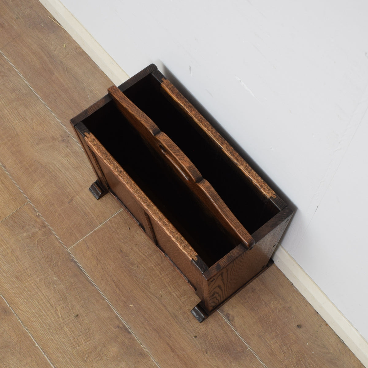 Oak Magazine Rack