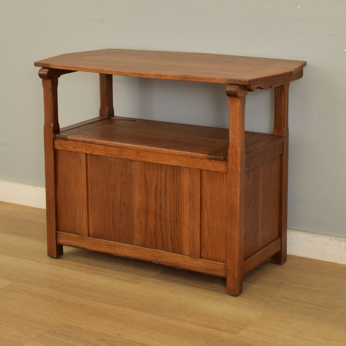Oak monks bench