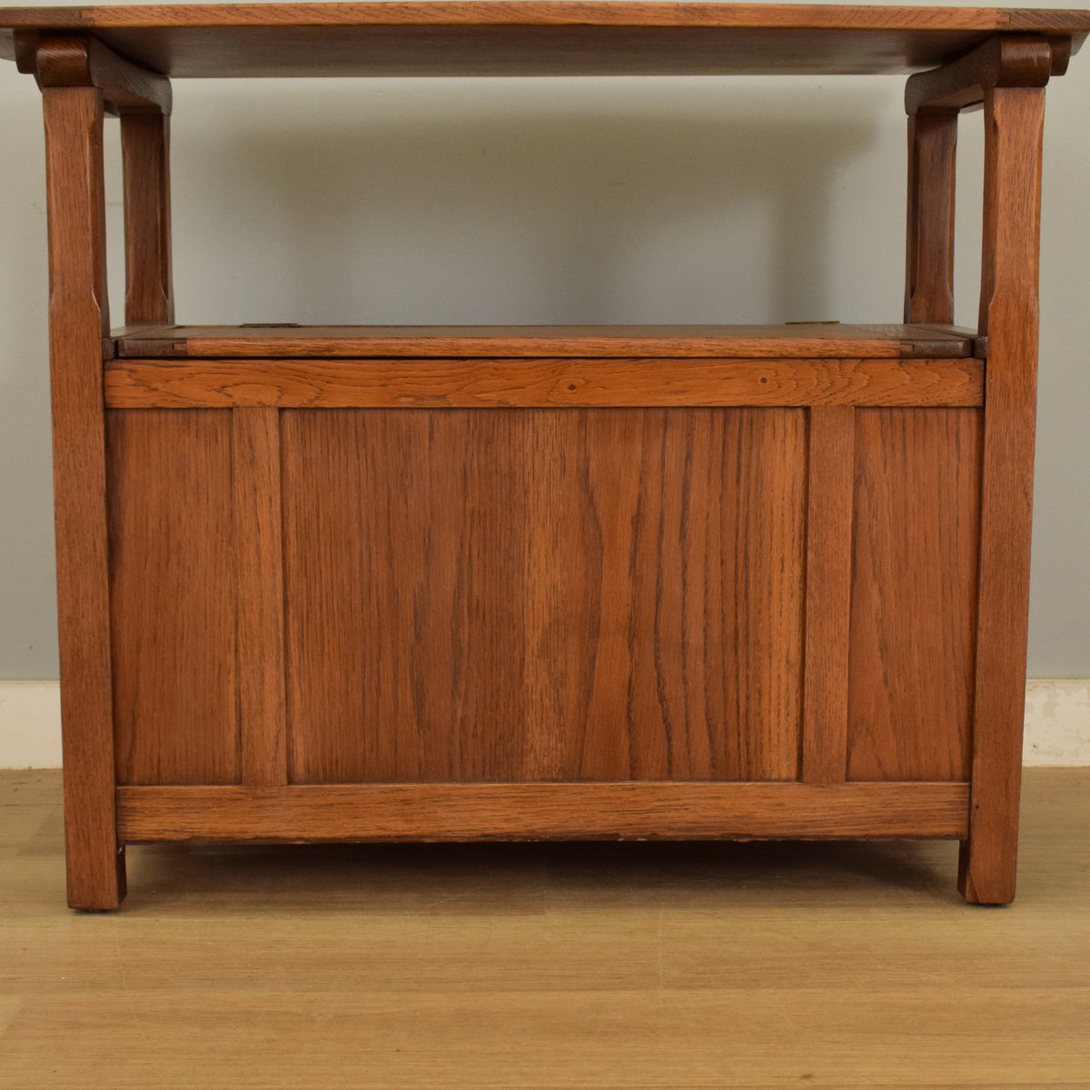 Oak monks bench