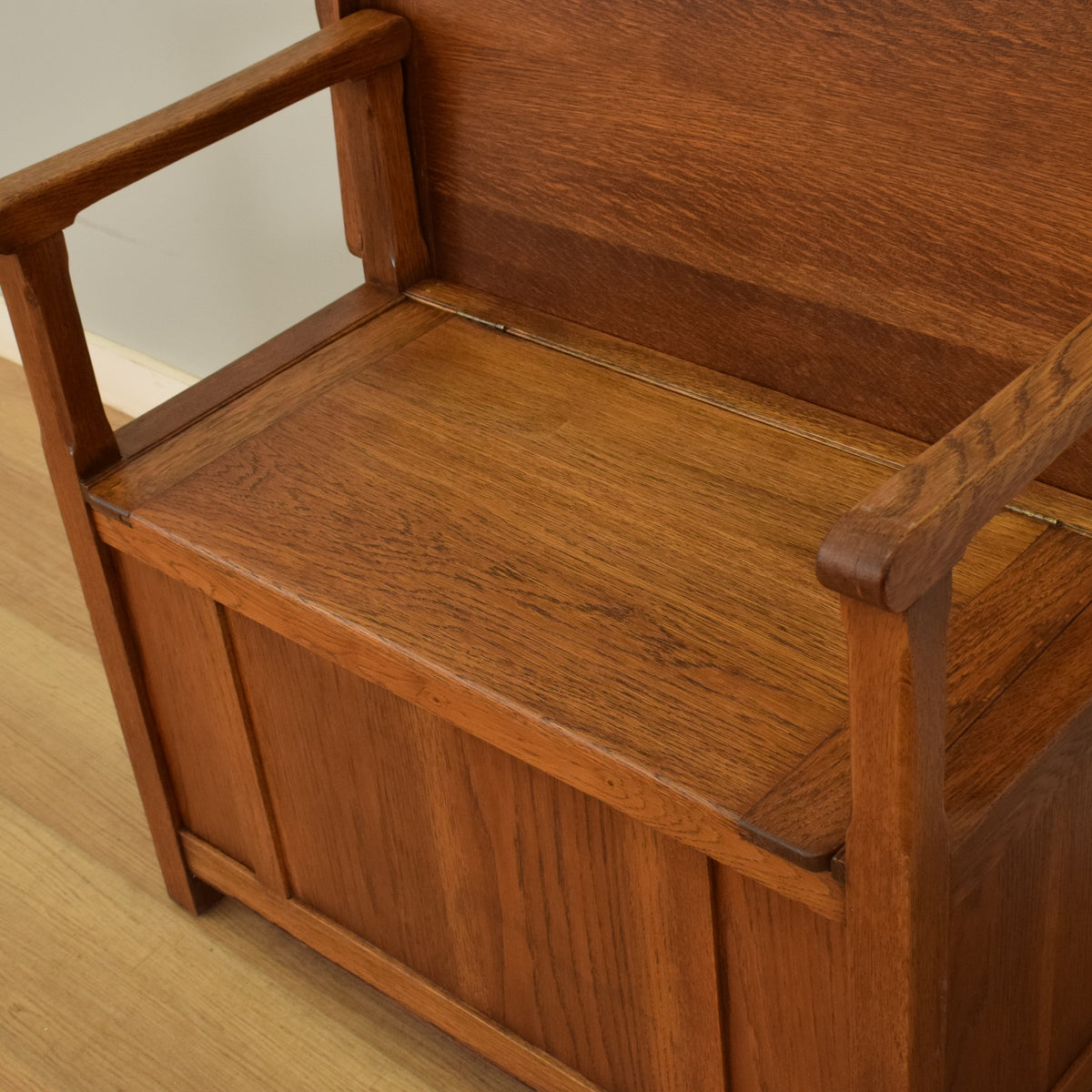 Oak monks bench