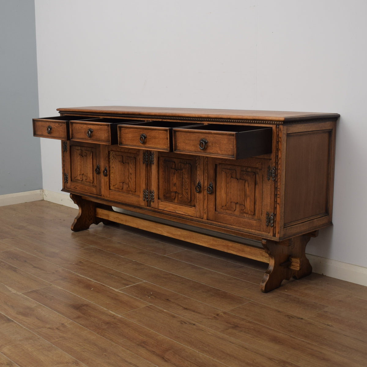 Restored Oak Sideboard