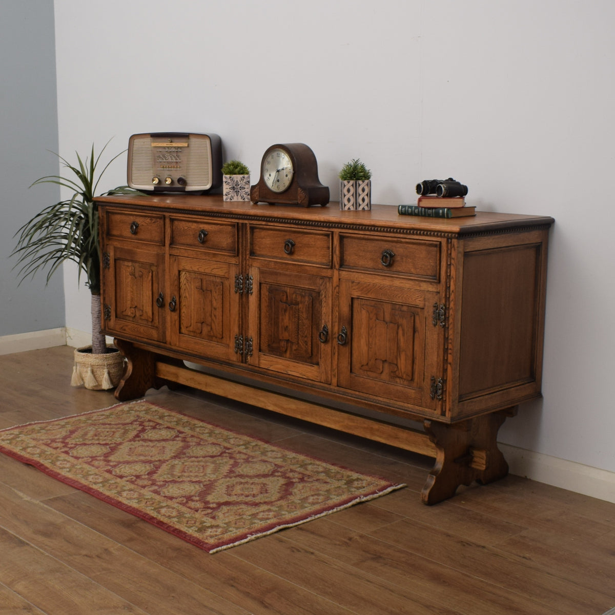 Restored Oak Sideboard