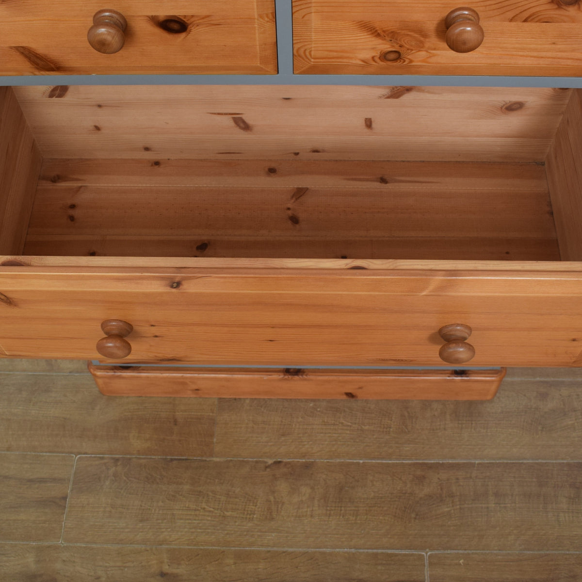 Painted Pine Chest Of Drawers