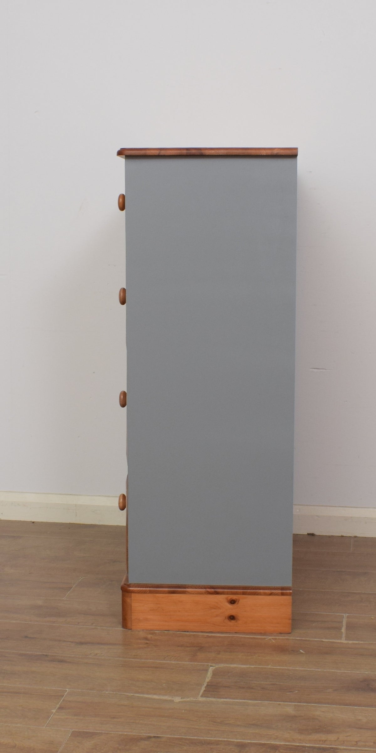 Painted Pine Chest Of Drawers