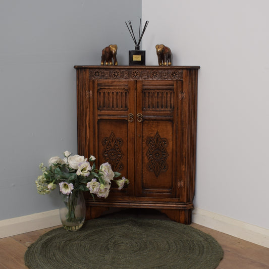 Restored Carved Corner Unit