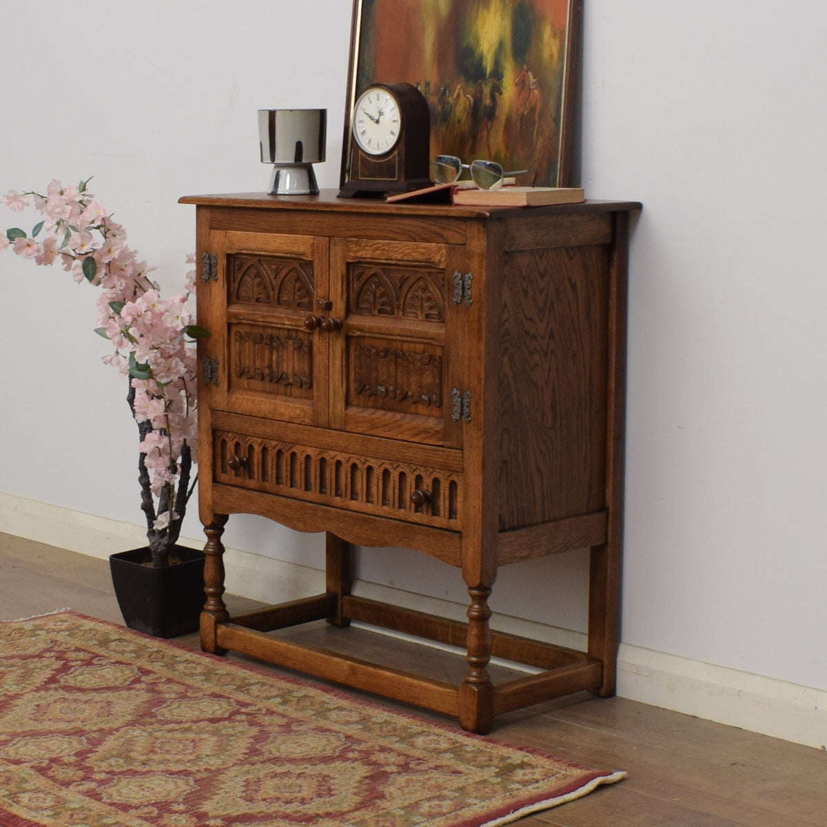 Restored Oak Cabinet