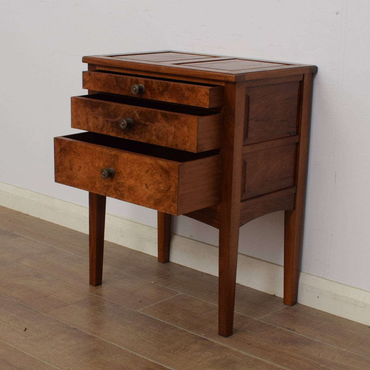 Restored Mahogany Small Chest Of Drawers
