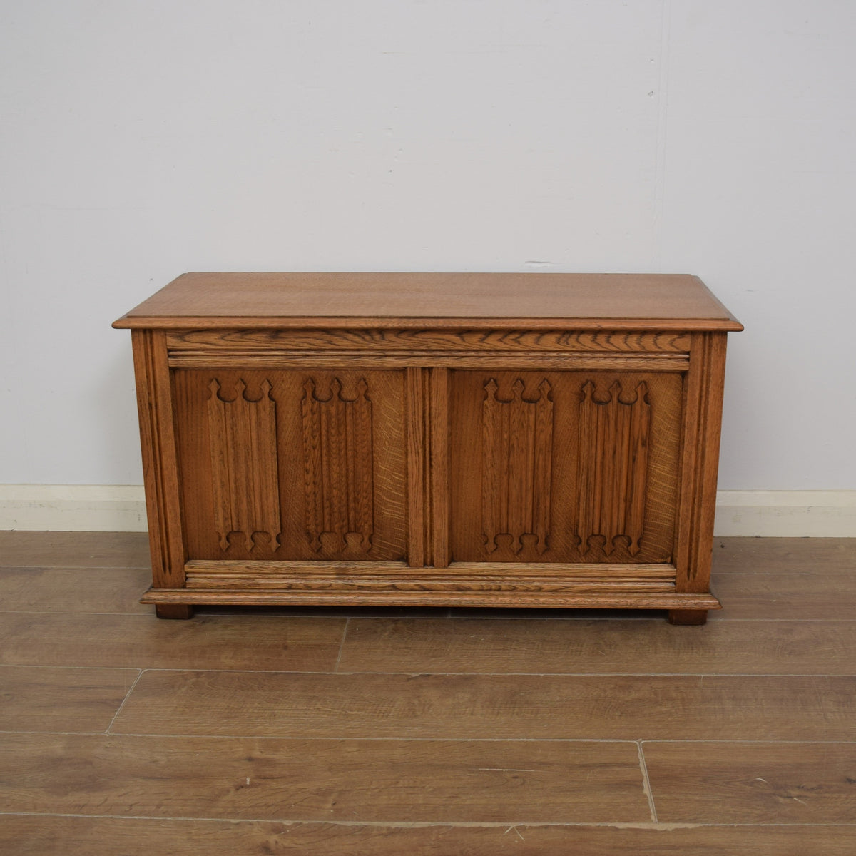 Restored Oak Blanket Box