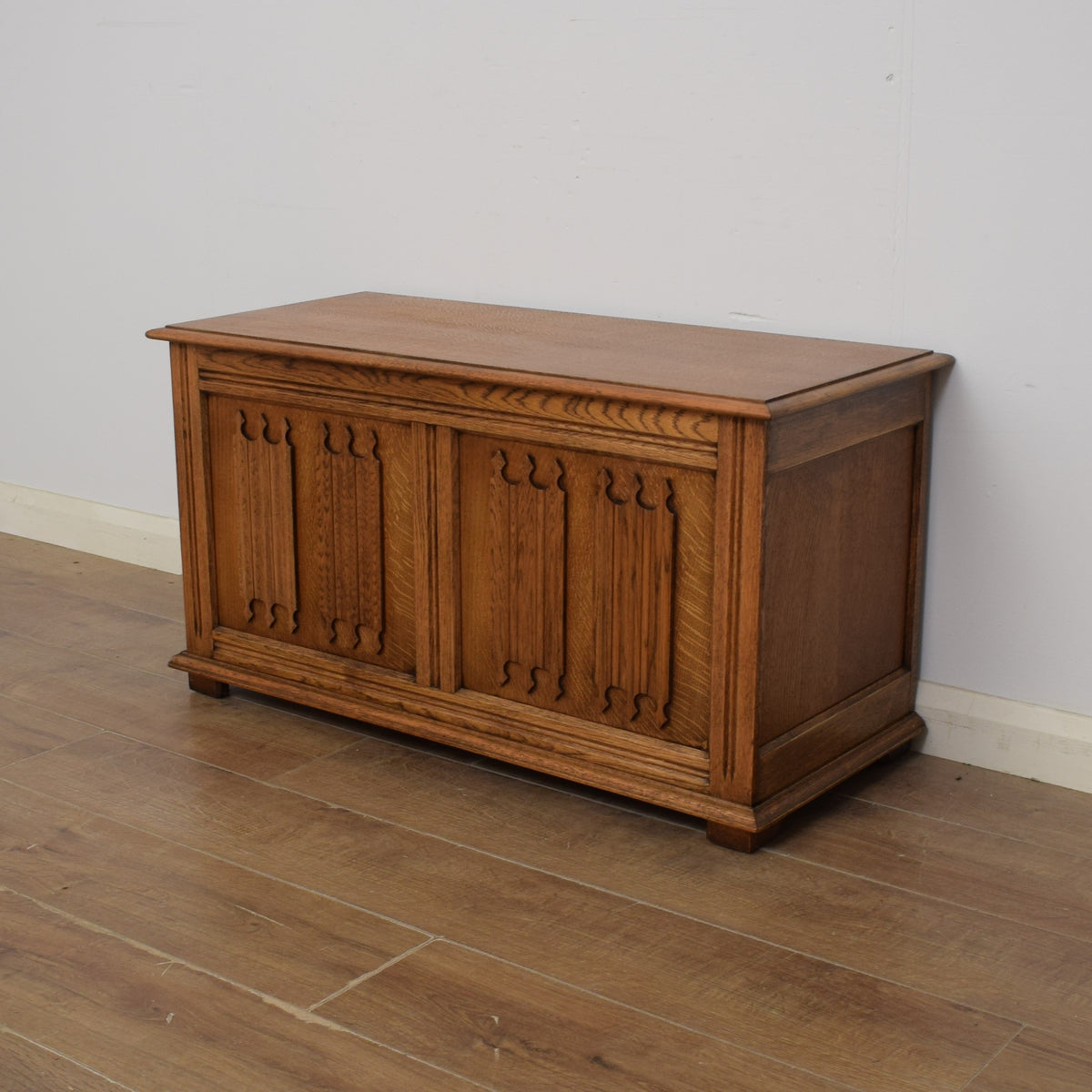 Restored Oak Blanket Box
