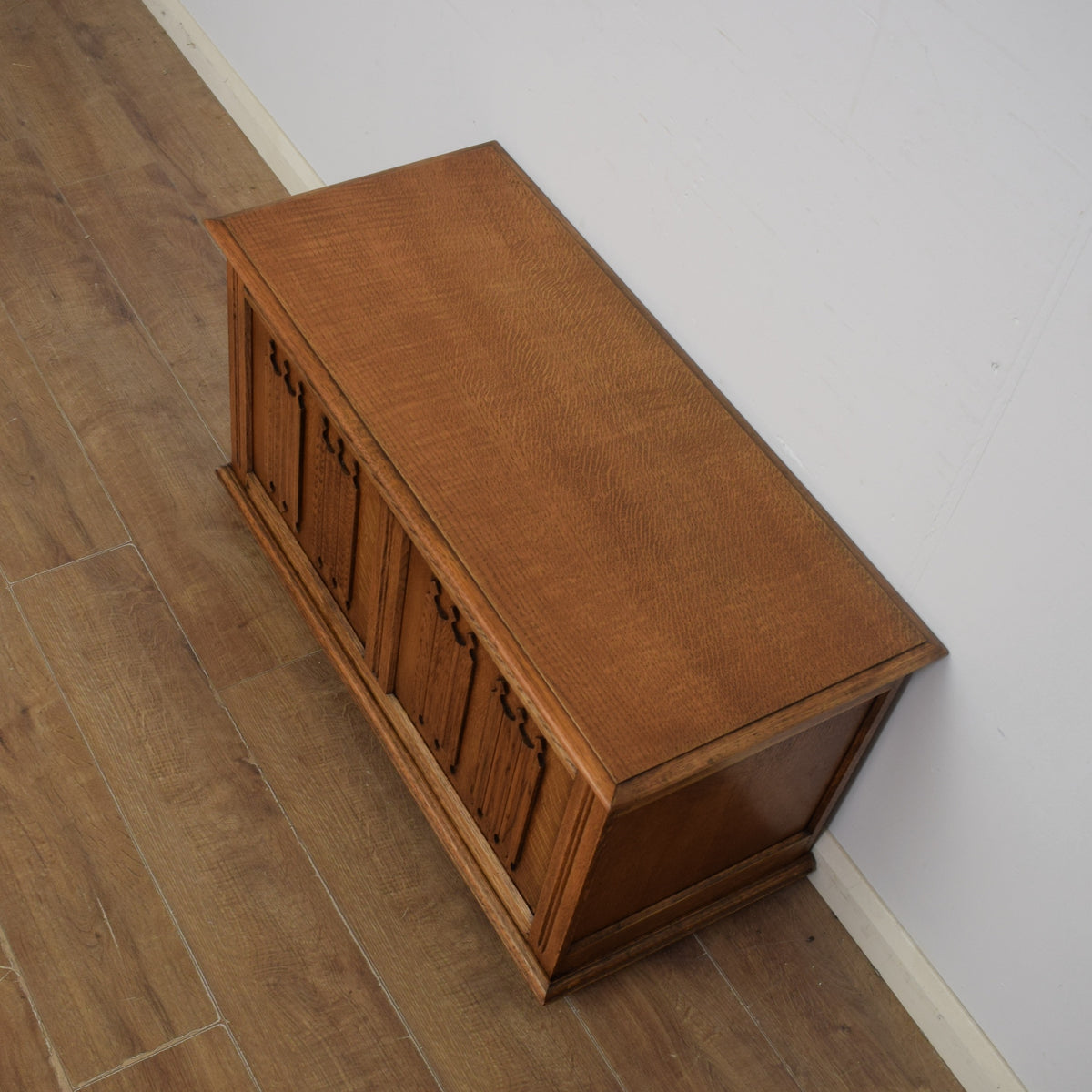 Restored Oak Blanket Box