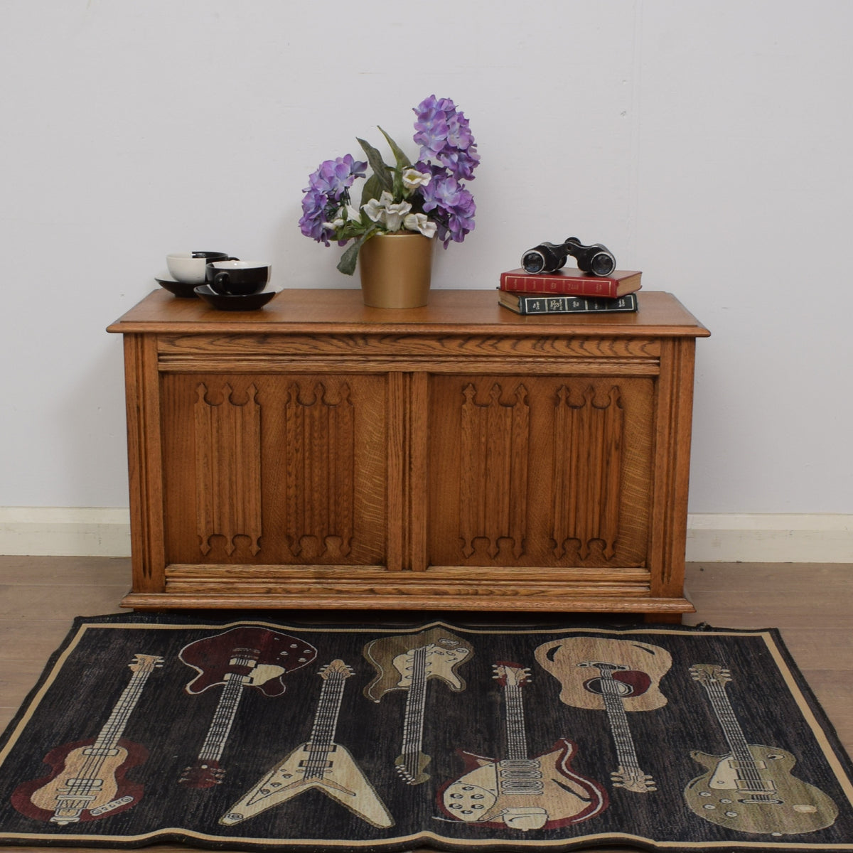 Restored Oak Blanket Box
