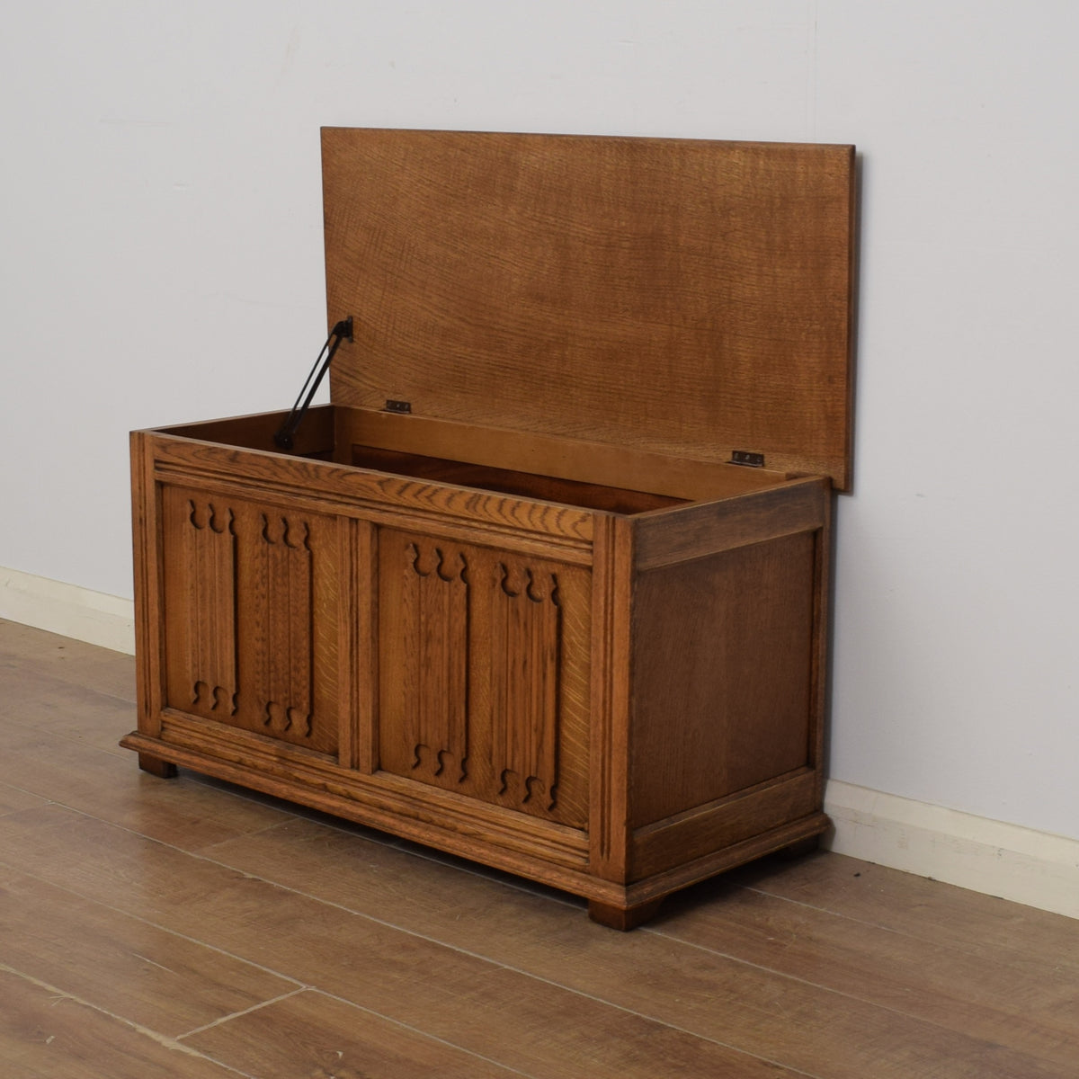 Restored Oak Blanket Box