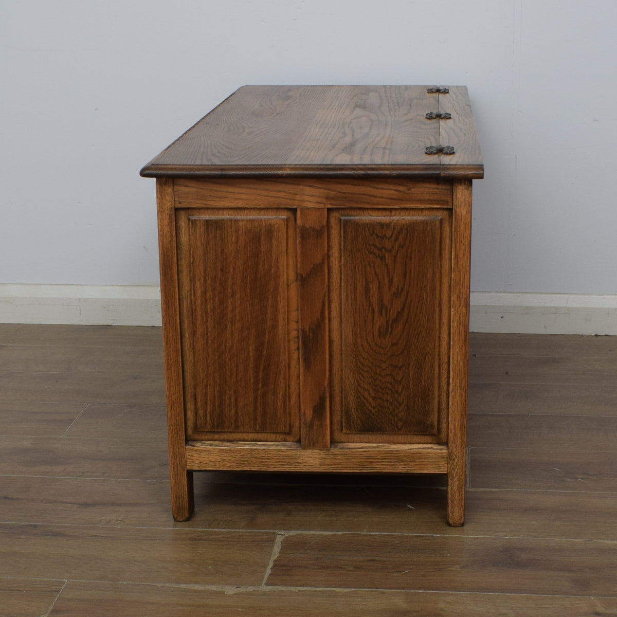 Restored Oak Blanket Box