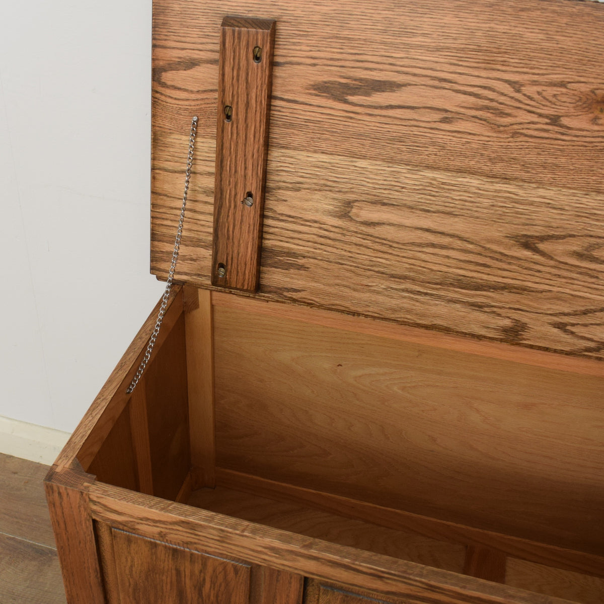 Restored Oak Blanket Box