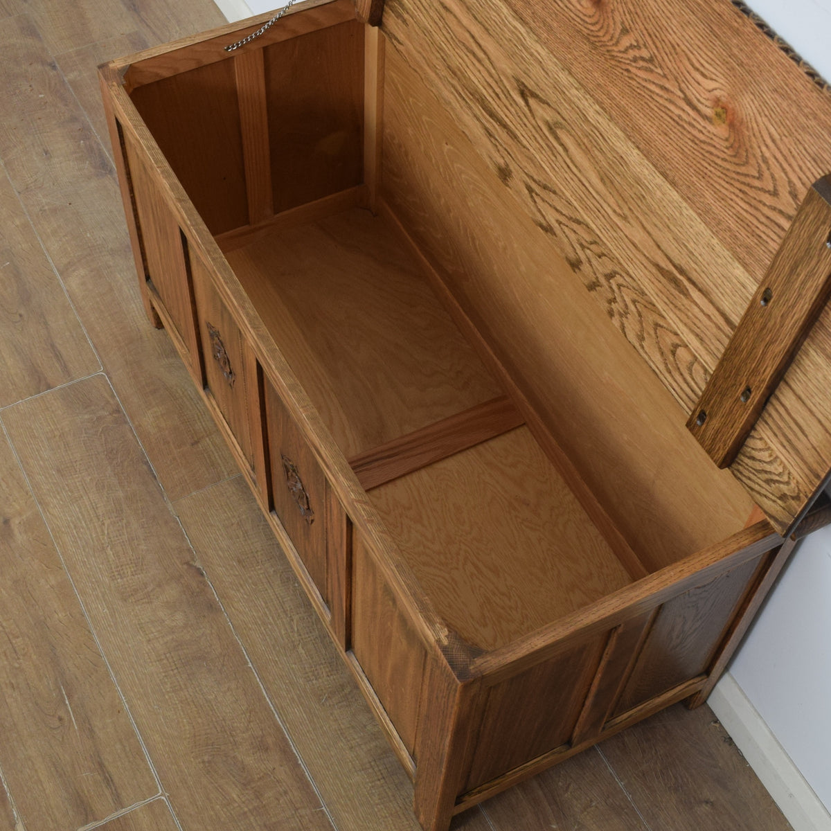 Restored Oak Blanket Box