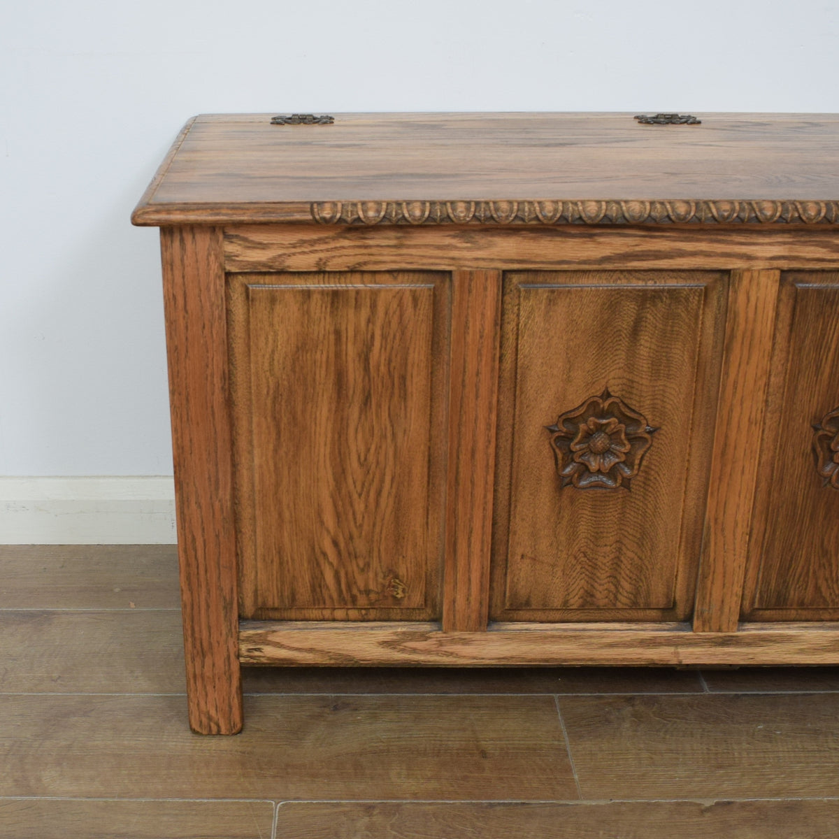 Restored Oak Blanket Box