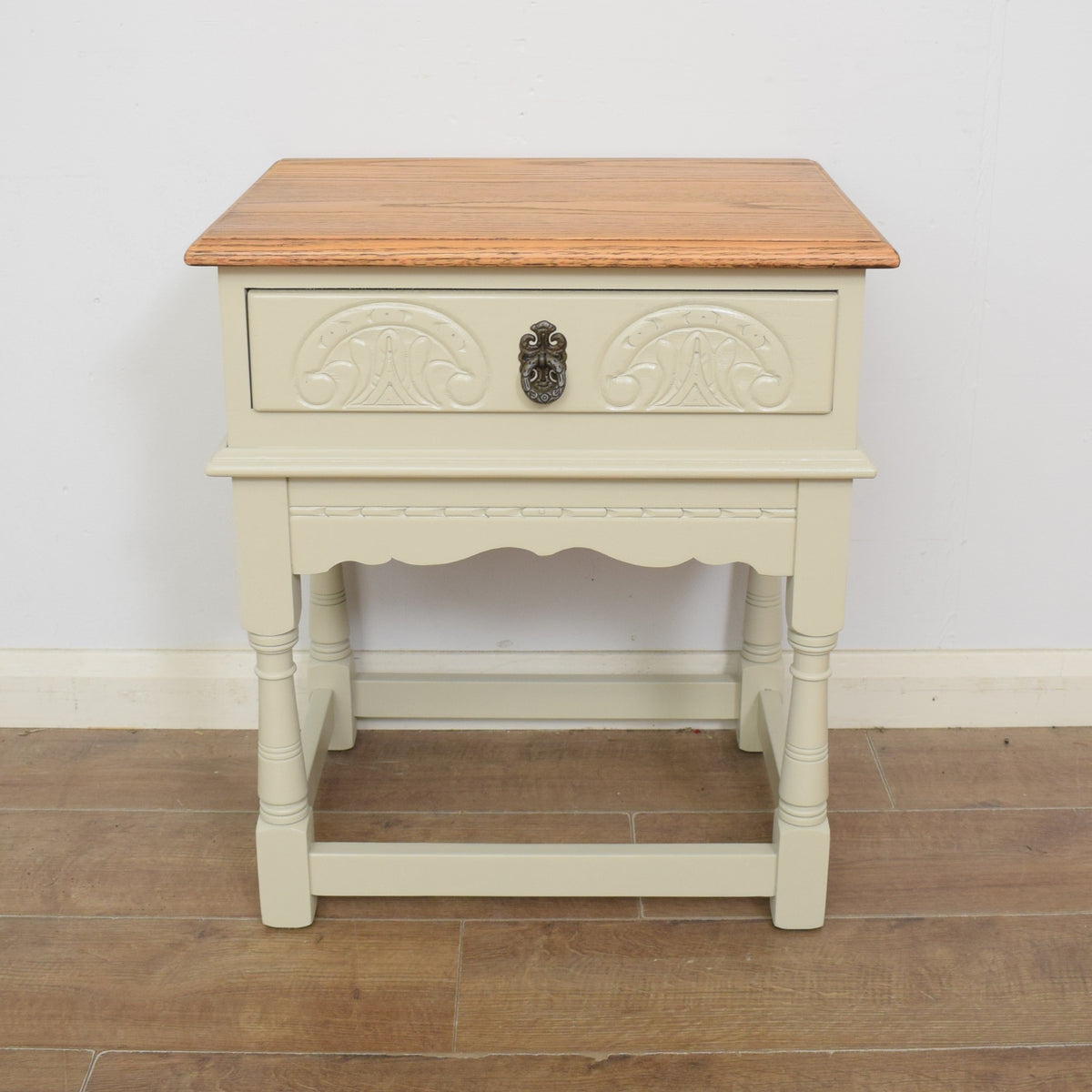 Restored Painted Side Table