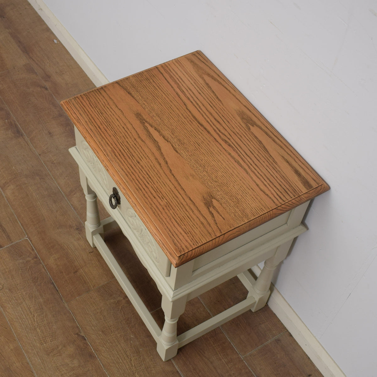 Restored Painted Side Table