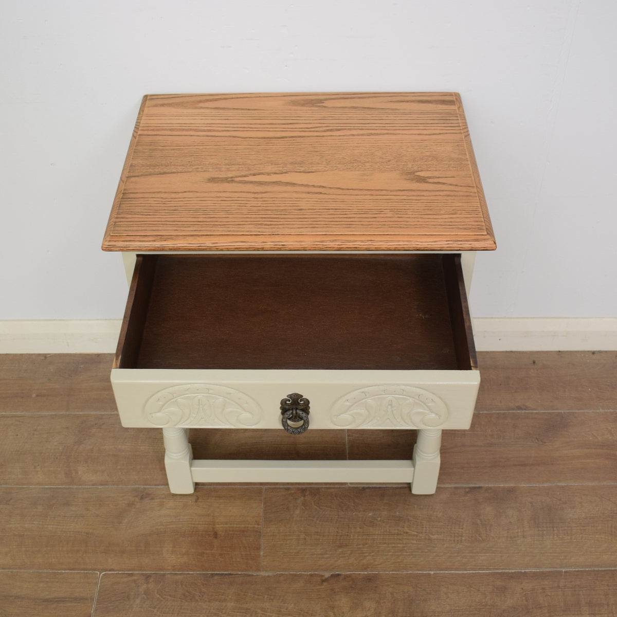 Restored Painted Side Table