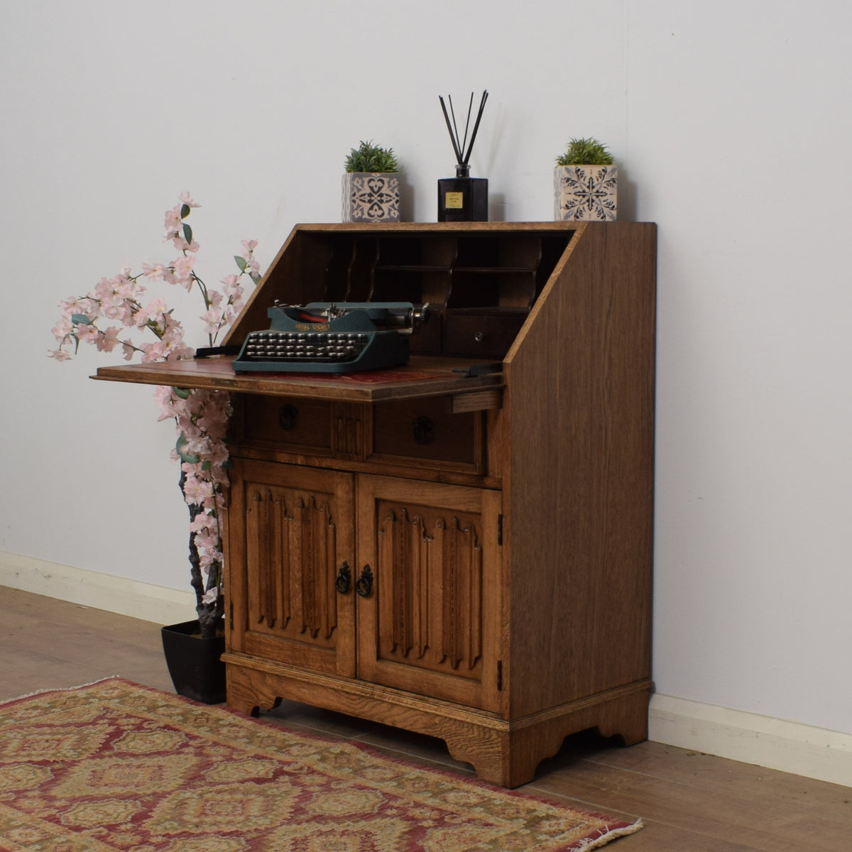 Restored Oak Bureau