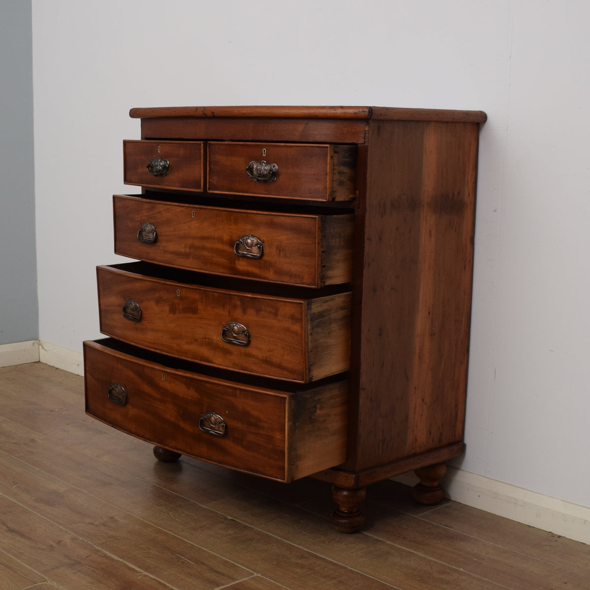 Restored Victorian Chest Of Drawers