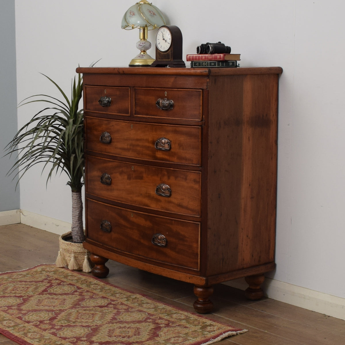Restored Victorian Chest Of Drawers