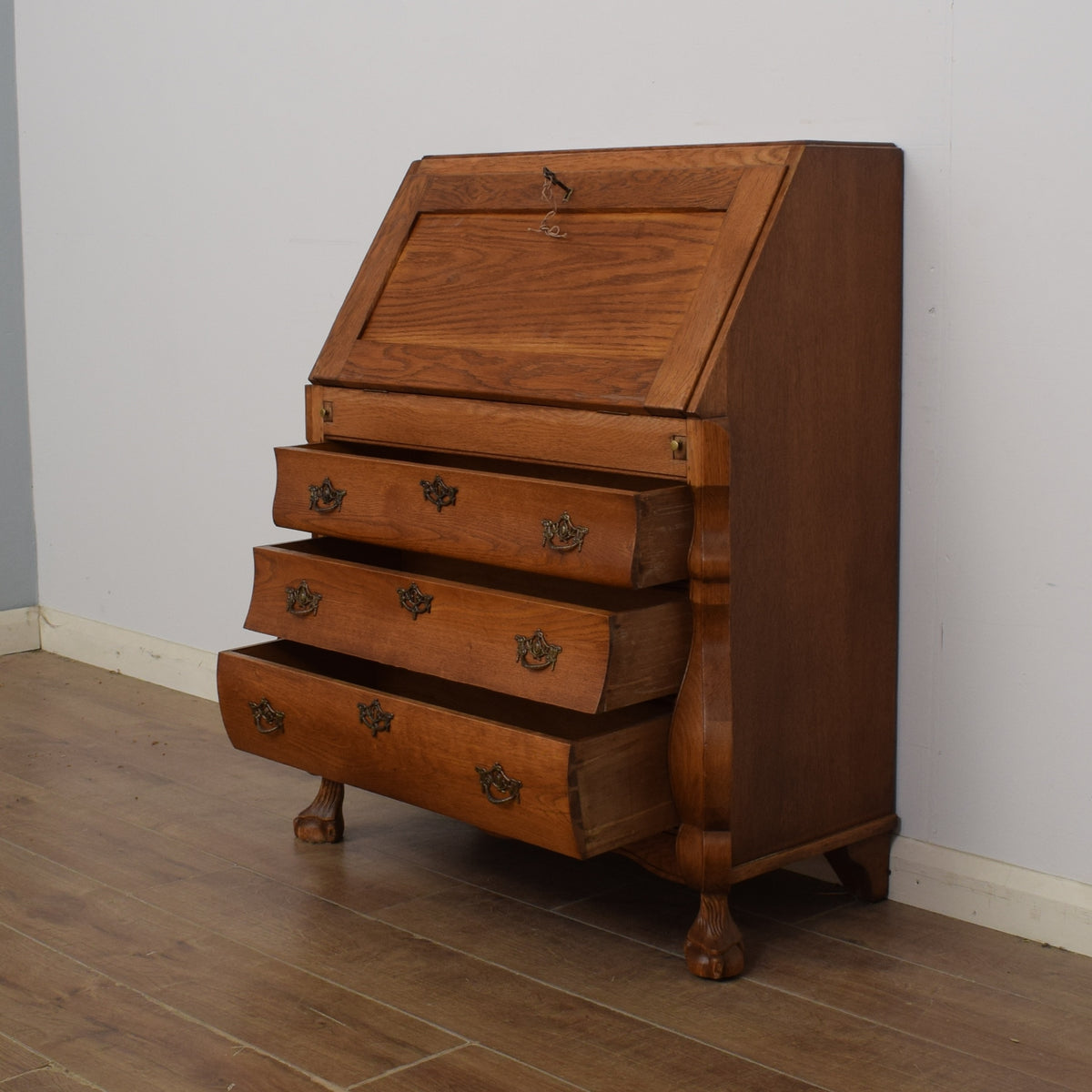 Restored Oak Bureau