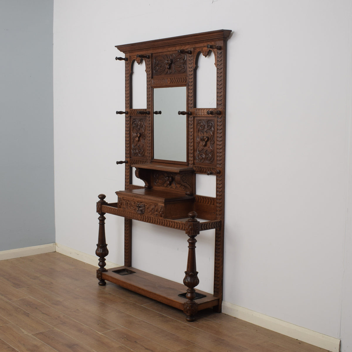 Carved Greenman Hallstand
