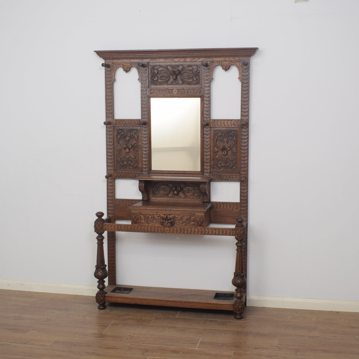 Carved Greenman Hallstand