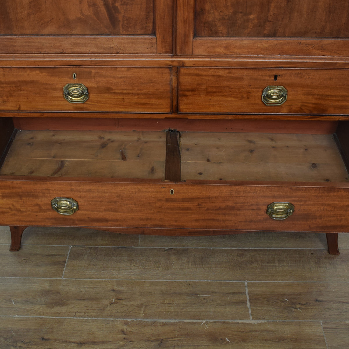 Restored Victorian Mahogany Wardrobe