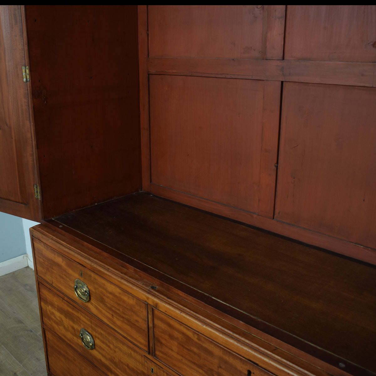 Restored Victorian Mahogany Wardrobe
