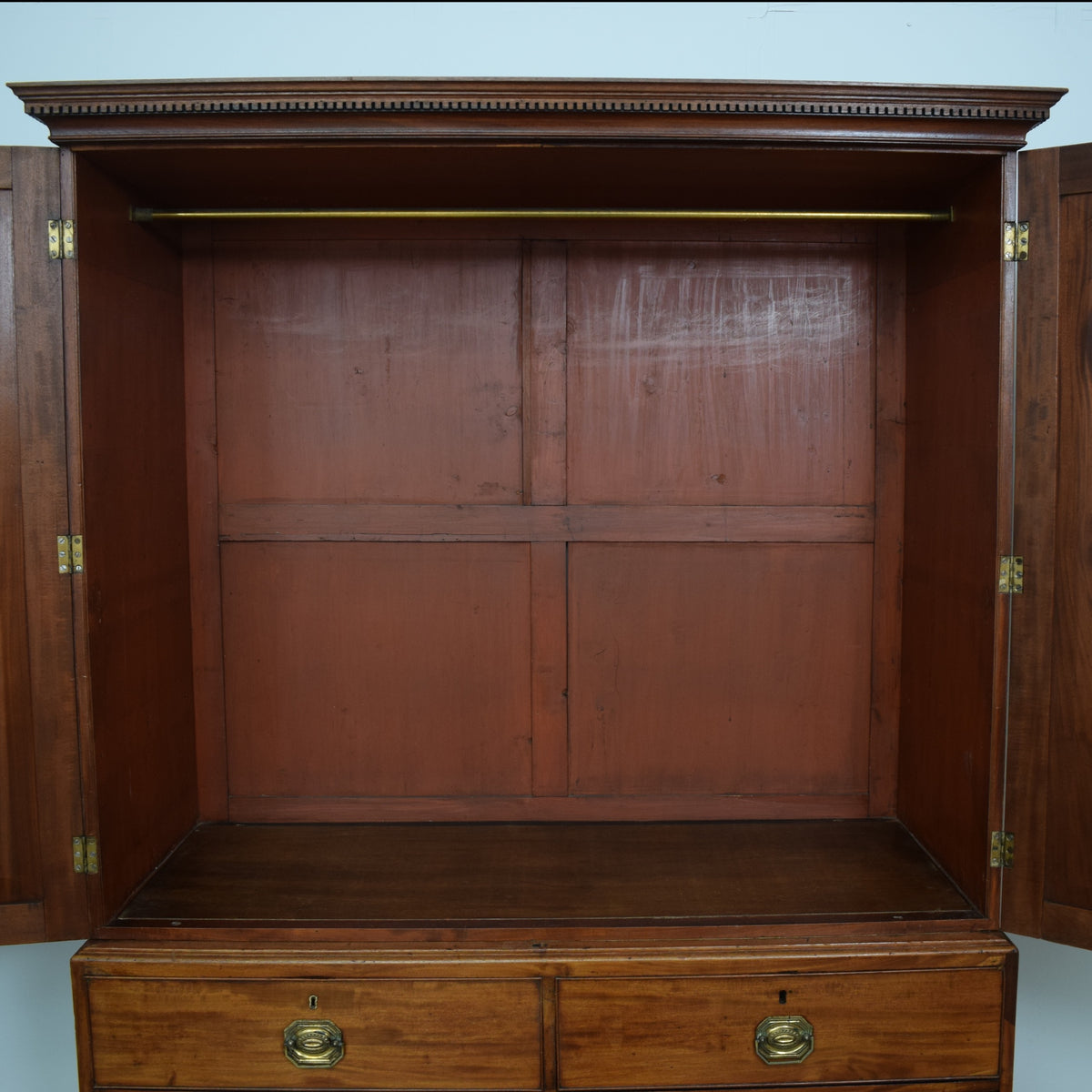 Restored Victorian Mahogany Wardrobe