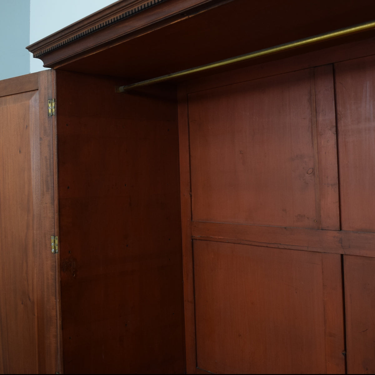 Restored Victorian Mahogany Wardrobe