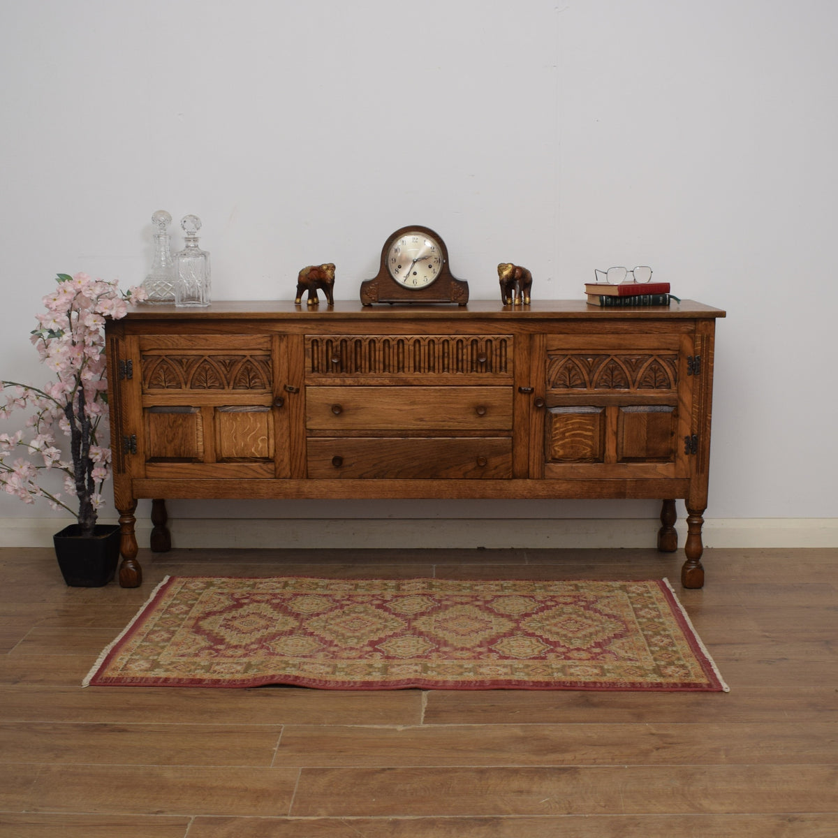 Restored oak Sideboard