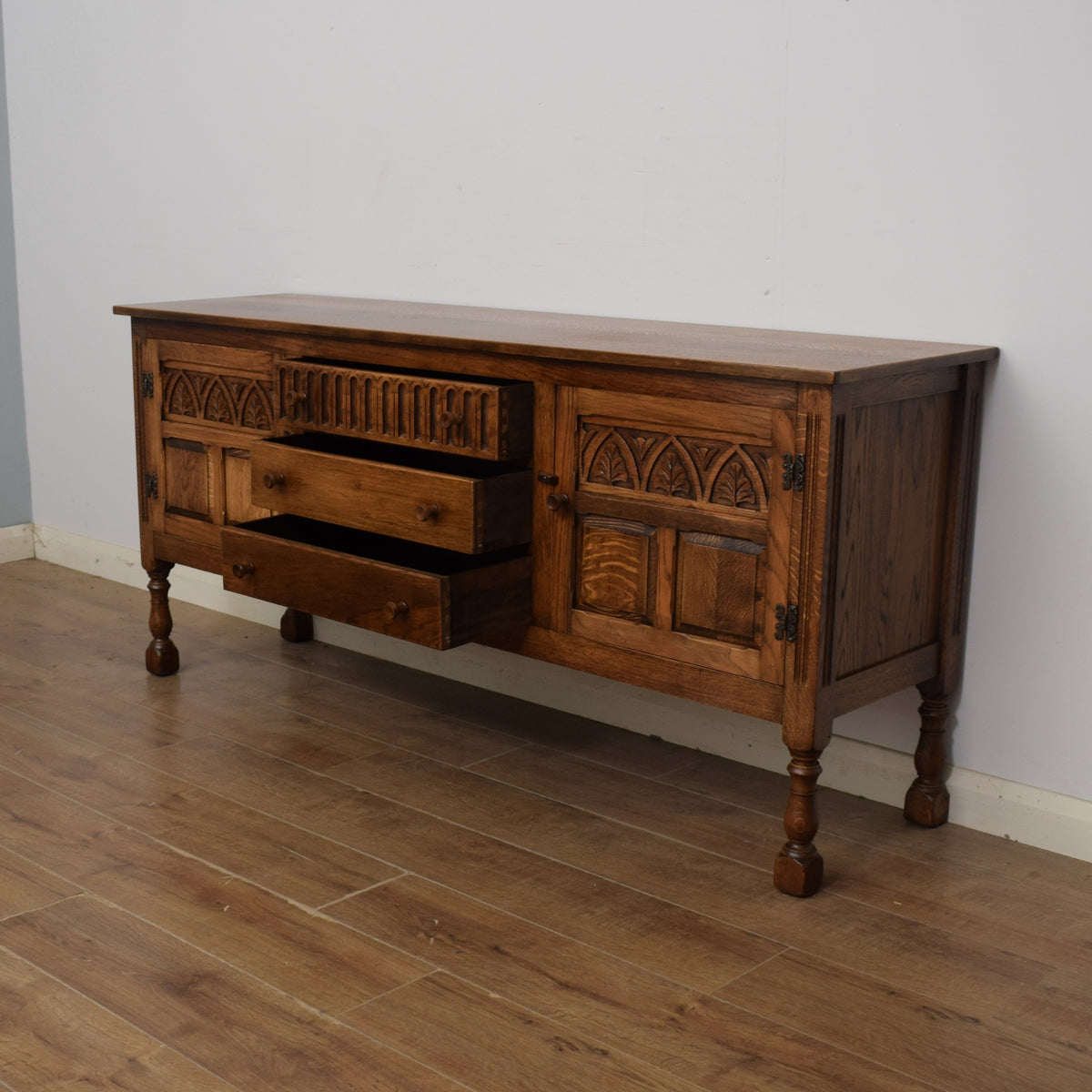 Restored oak Sideboard