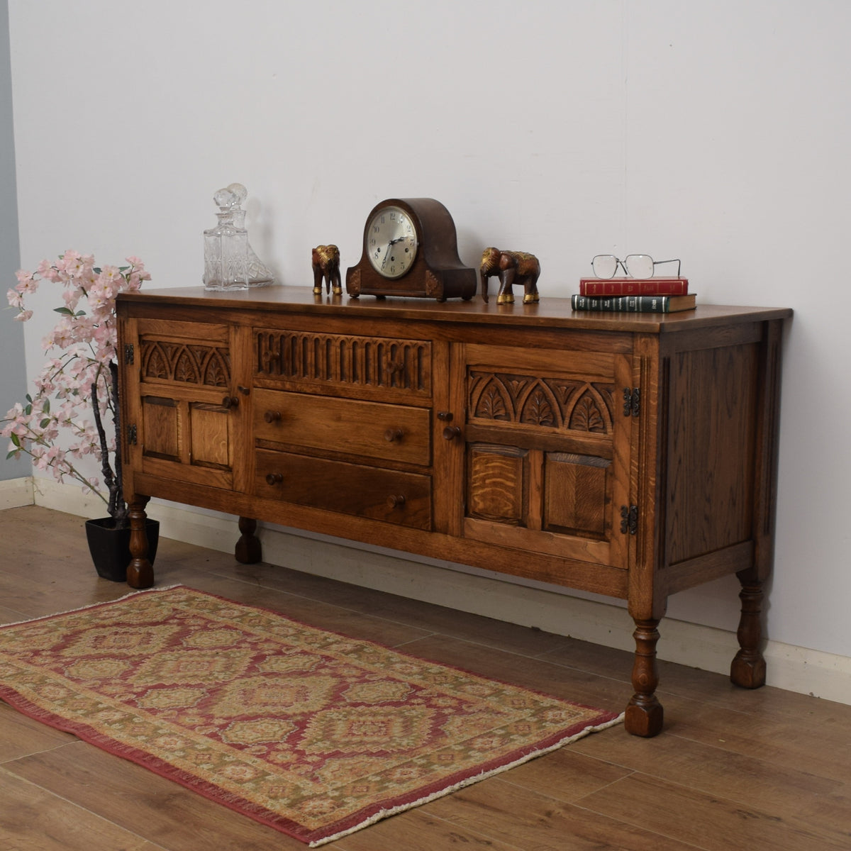 Restored oak Sideboard