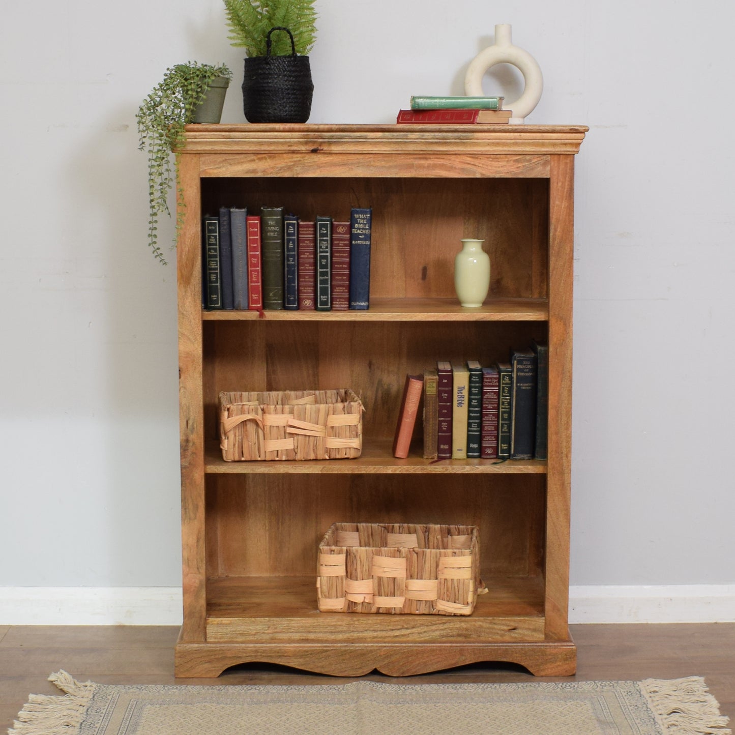 Solid Wood Mango Bookcase