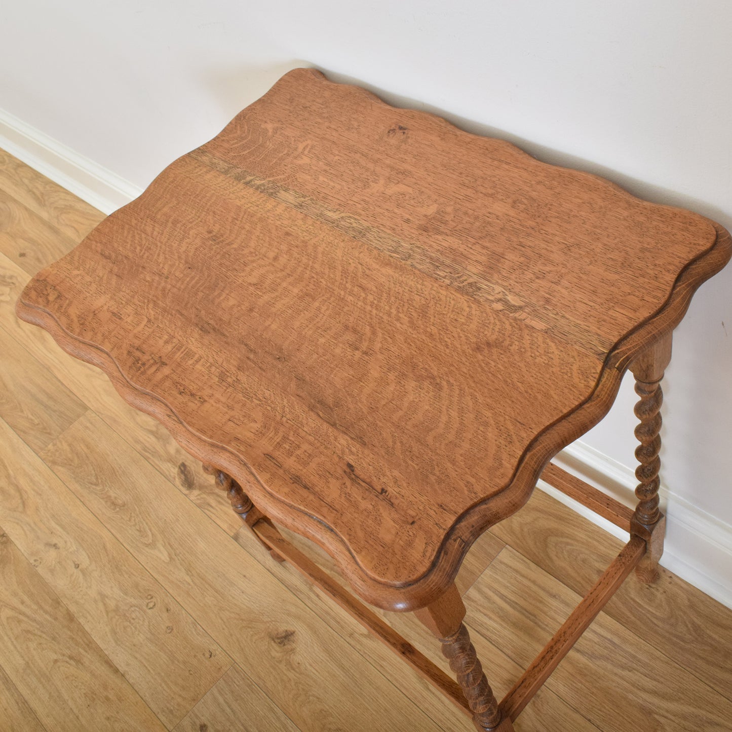 Restored Oak Occasional Table